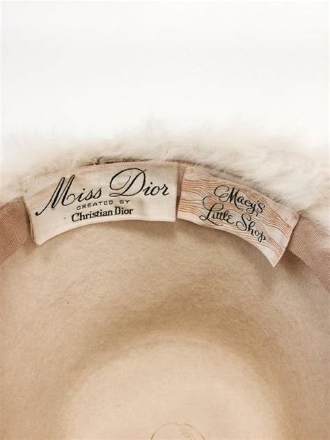 vintage miss dior hat cloche|Dior .